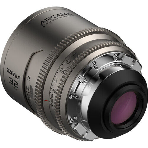 DZOFilm Arcana 32mm Anamorphic Prime Lens (ARRI PL, Titanium - Imperial) - Image 2