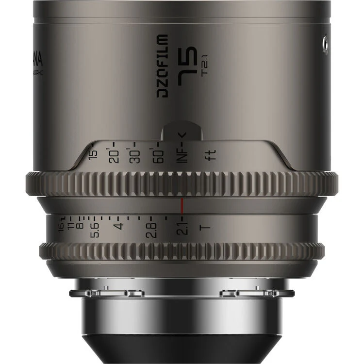 DZOFilm Arcana 75mm Anamorphic Prime Lens (ARRI PL, Titanium - Imperial) - Image 3