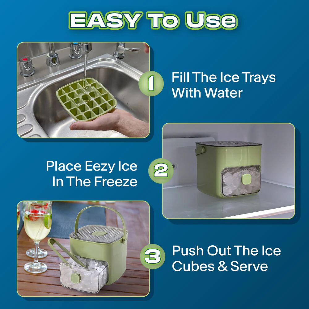 Eezy Ice All-in-One Compact Ice Maker and Storage Unit - Image 3