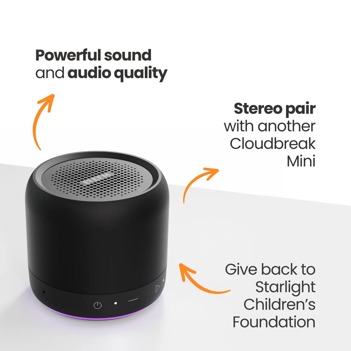 EFM Cloudbreak Mini Bluetooth Speaker - Image 4