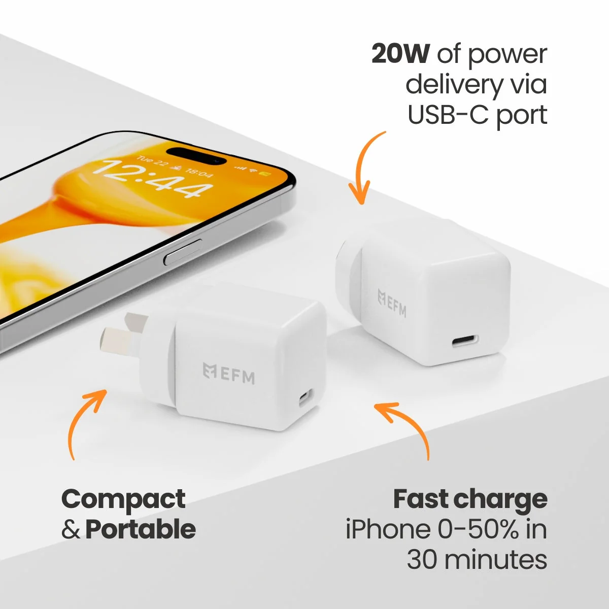 EFM ECO 20W Wall Charger - Image 3