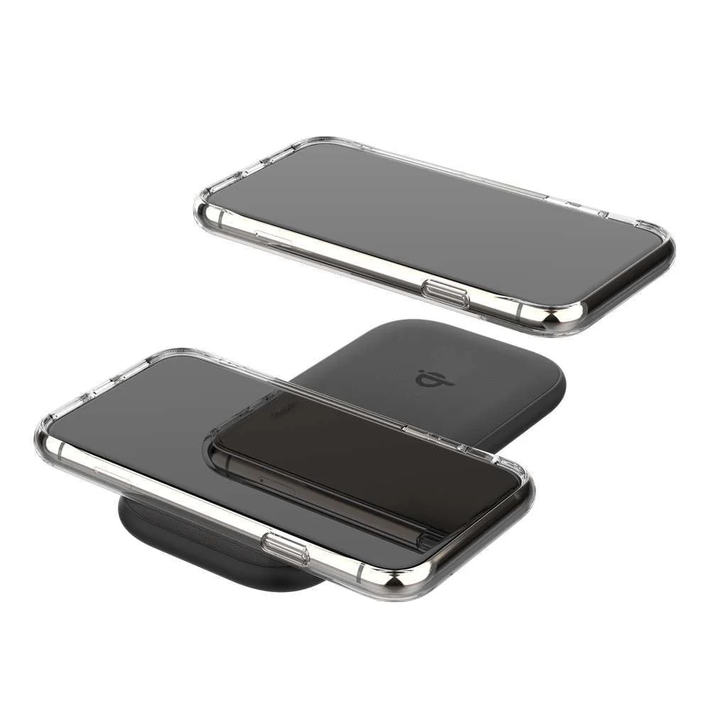 EFM EFM 15W Dual Leather Wireless Charge Pad (Graphite) - Image 3