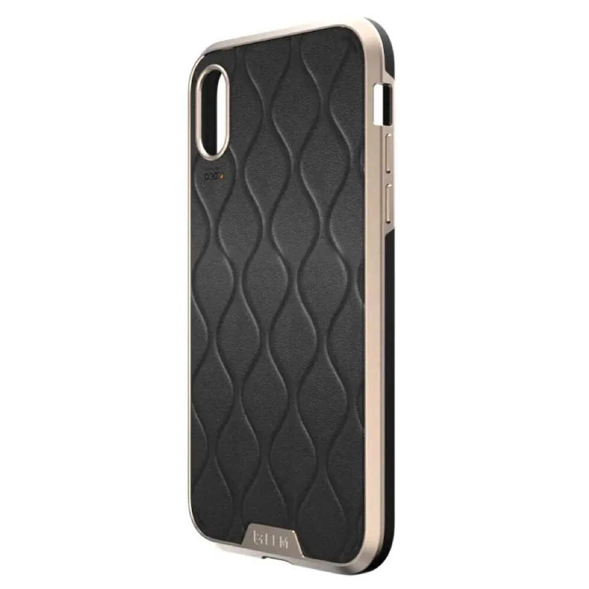 EFM Verona Case for iPhone XR - Gold Leather - Image 2