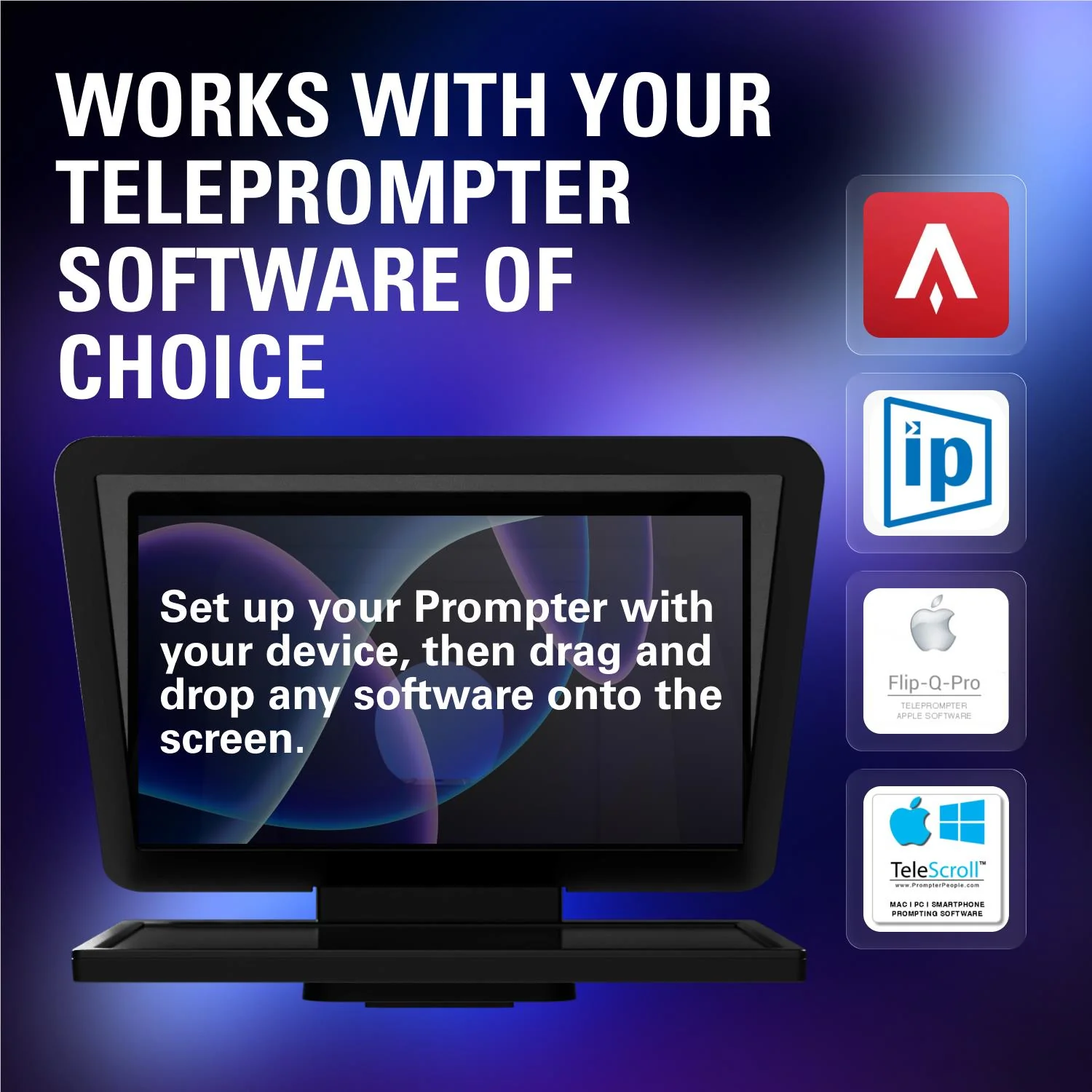 Elgato Prompter XL Full-Sized Teleprompter with Removable Display - Image 12