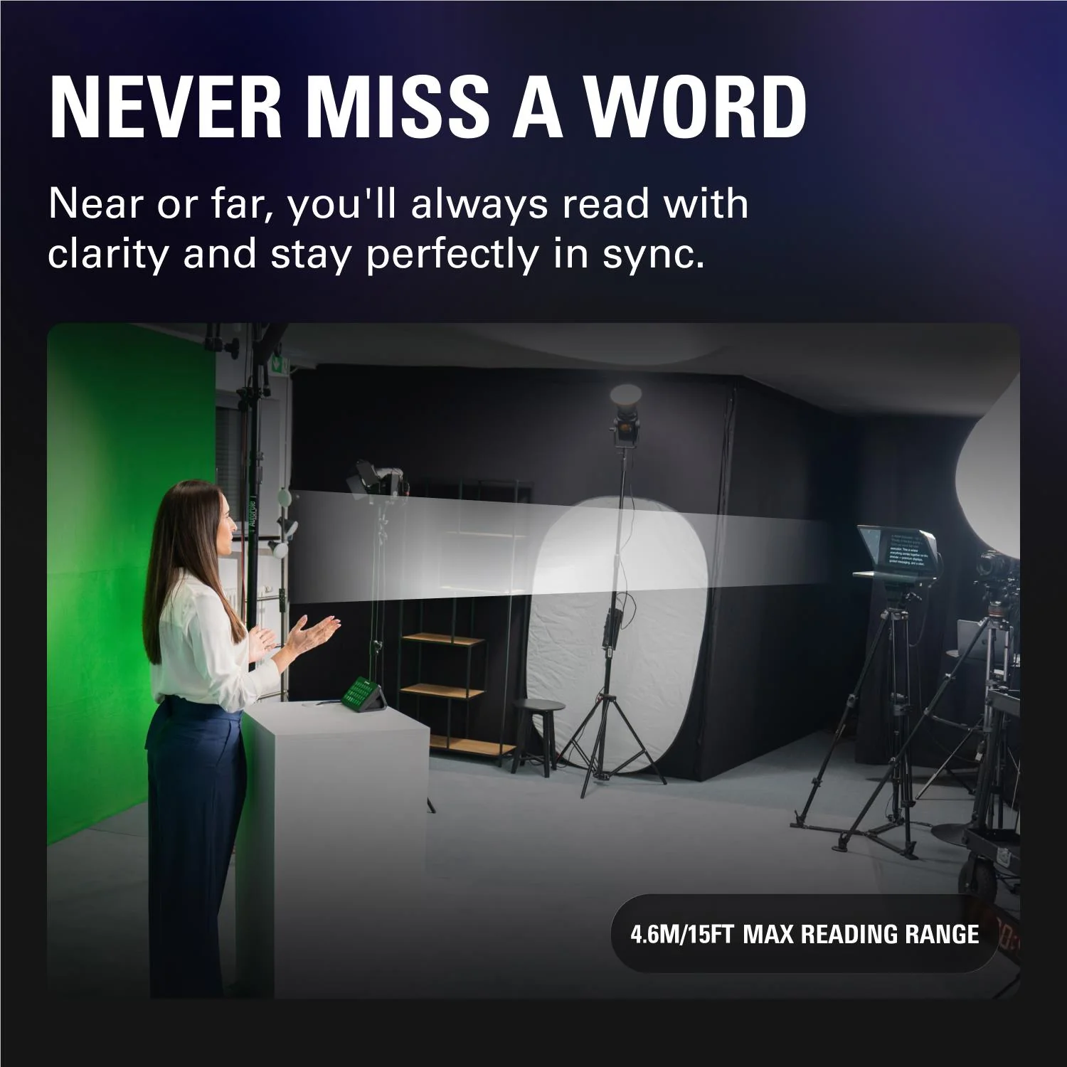 Elgato Prompter XL Full-Sized Teleprompter with Removable Display - Image 4