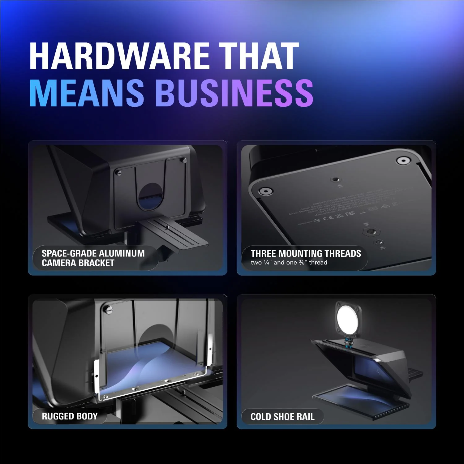 Elgato Prompter XL Full-Sized Teleprompter with Removable Display - Image 7