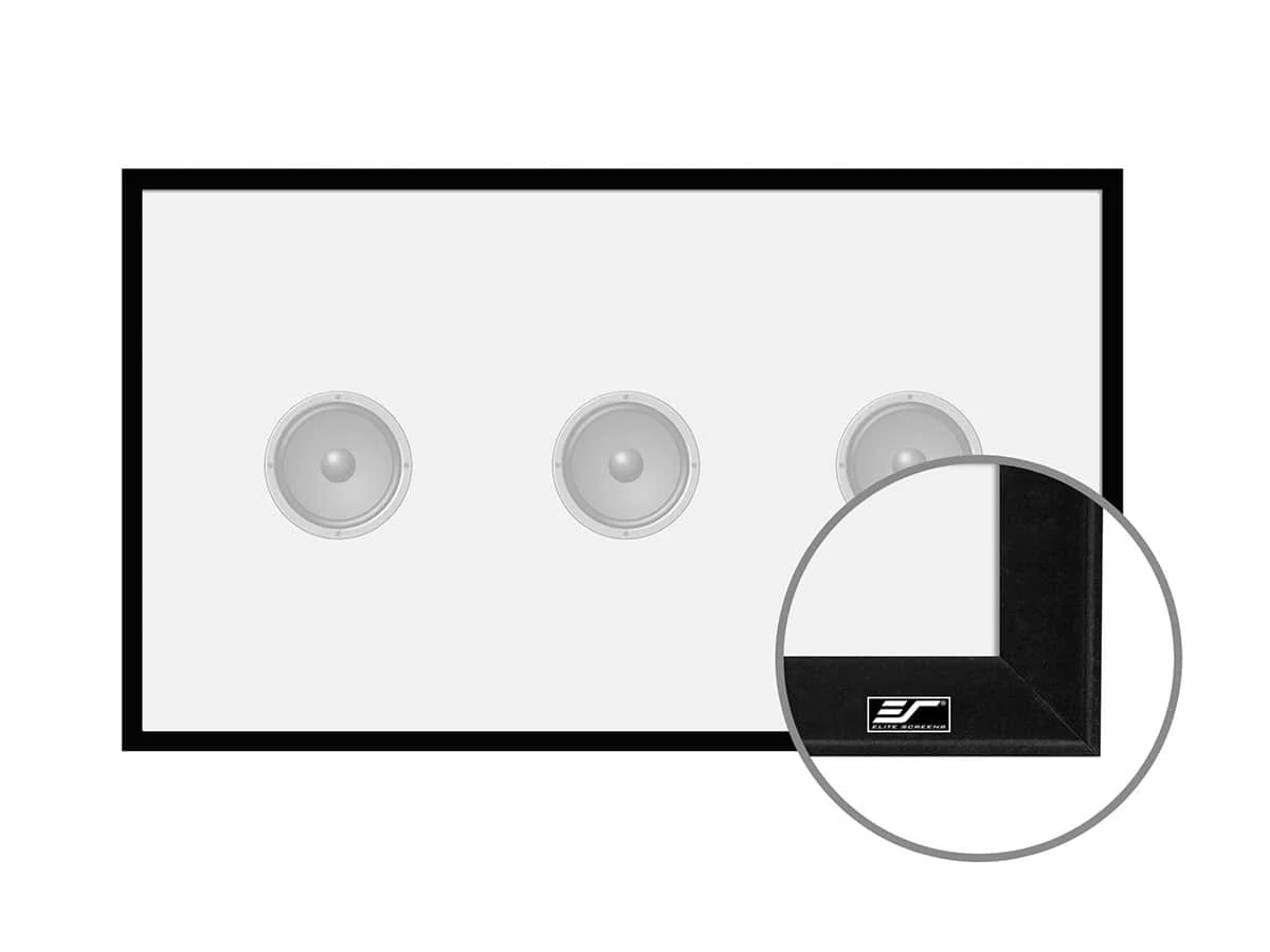 Elite Screens R158WH1W-A8K 158" 2.35:1 Acoustically Transparent Screen - Image 4