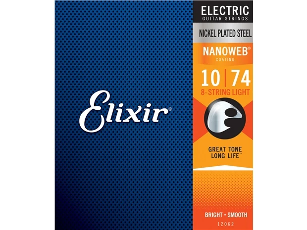 Elixir #12062 8-String Guitar Strings