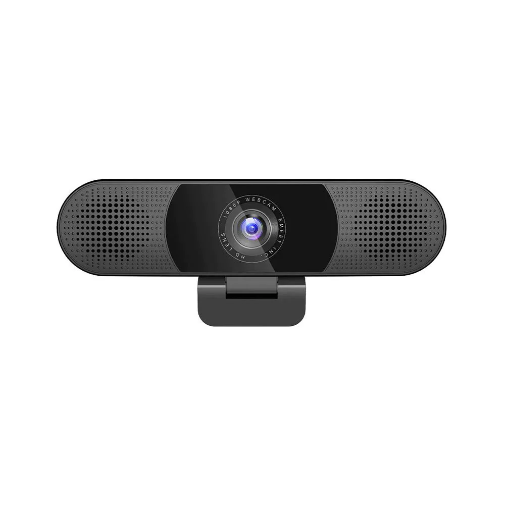 eMeet C980PRO All-in-One 1080P Computer PC Webcam with 4 Mics and 2 Speakers