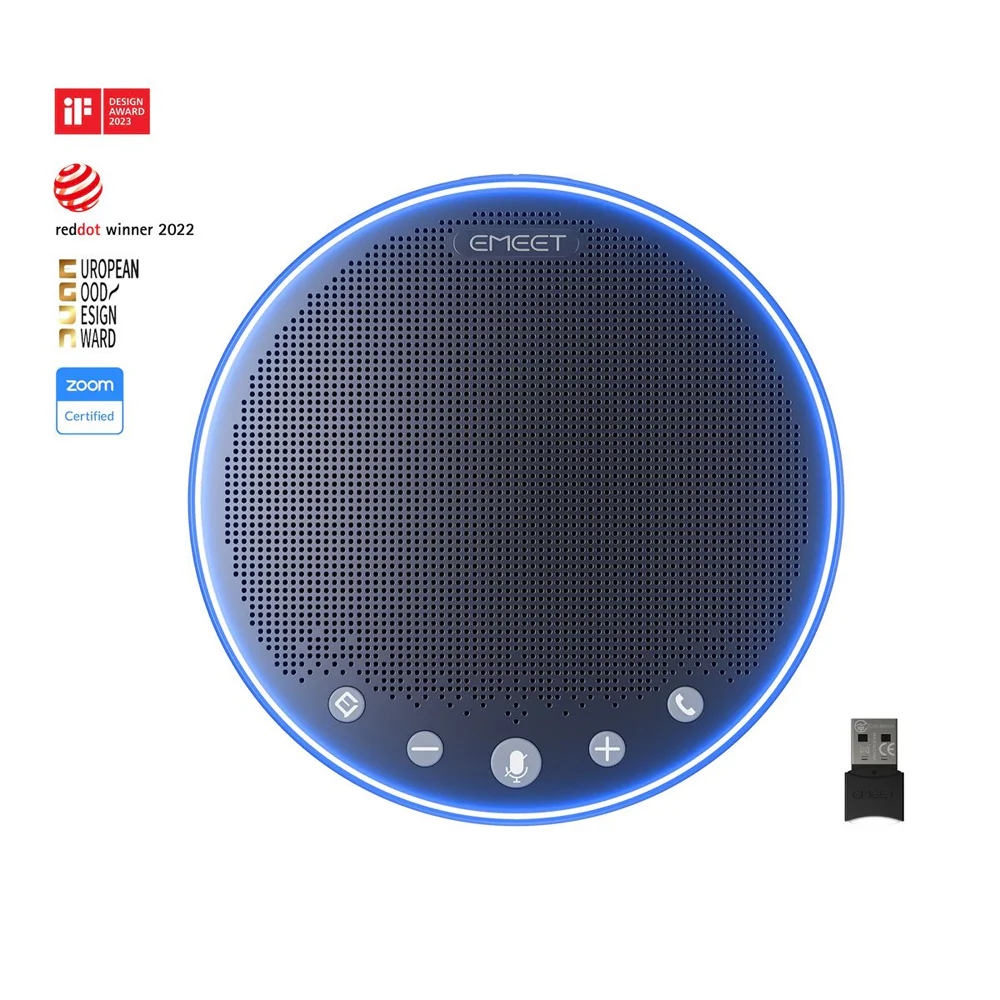 EMEET OfficeCore M3 Zoom-Certified Portable Speakerphone w/ 20-Hour Play Time - Image 4