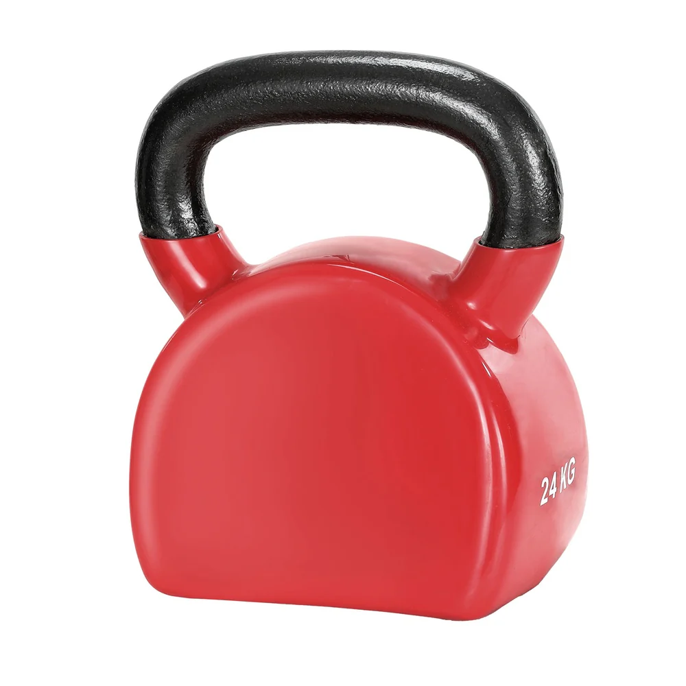 Everfit 24kg Kettlebell Weightlifting Bench Dumbbells Kettle Bell Gym Home