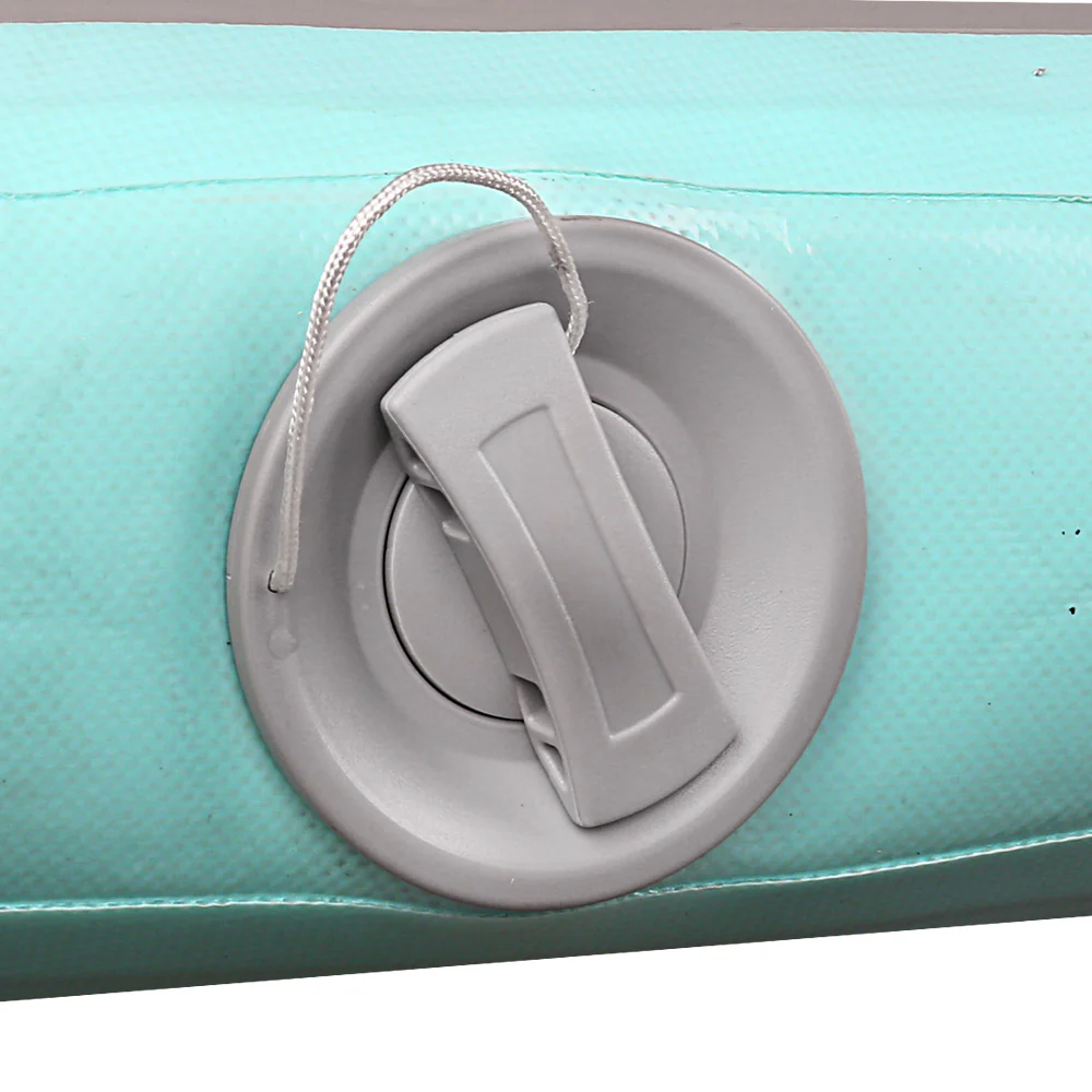 Everfit 3M Air Track Gymnastics Tumbling Exercise Cheerleading Mat Inflatable (Mint and Grey) - Image 8