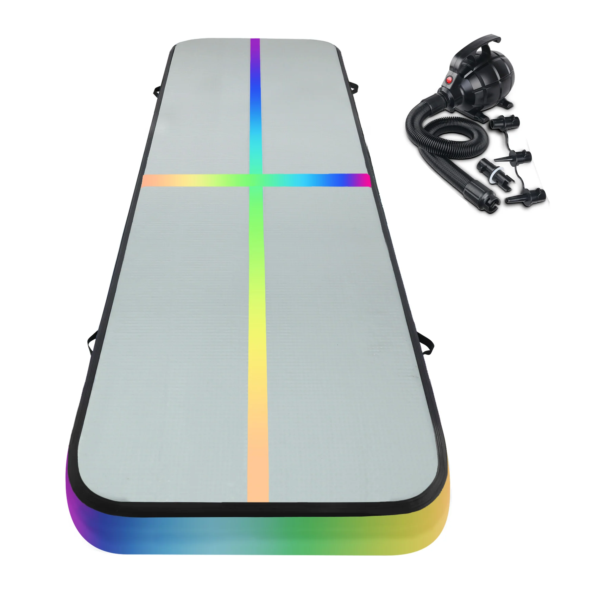 Everfit 4M Air Track Gymnastics Tumbling Exercise Mat with Pump Inflatable (Colored) - Image 4