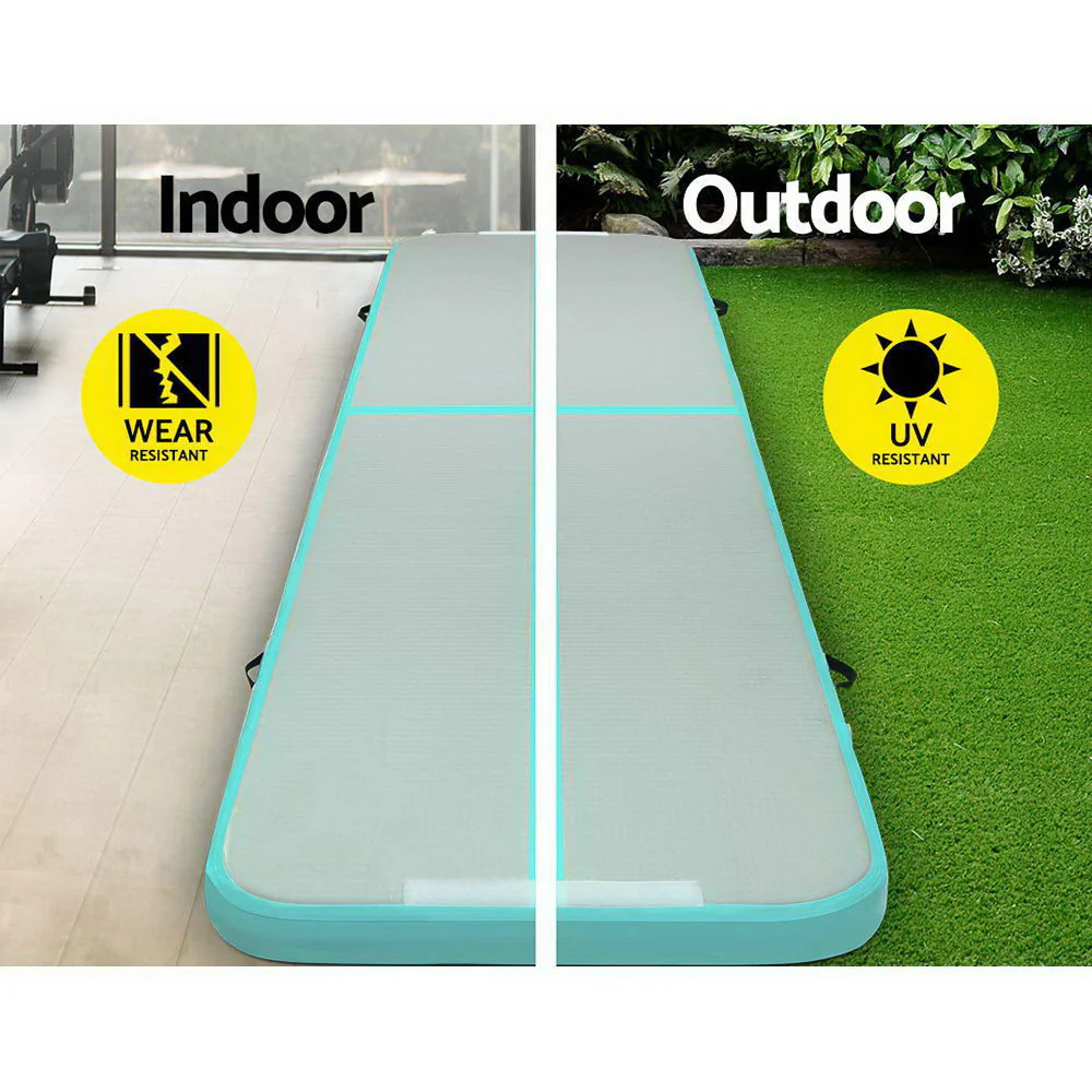 Everfit 4X1M Airtrack Inflatable Air Track Tumbling Mat W/Pump Floor Gymnastics - Image 3