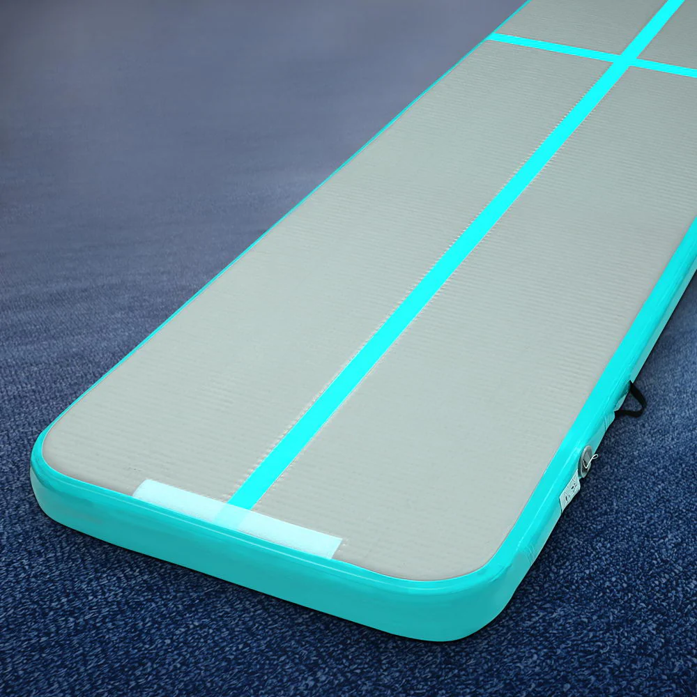 Everfit 4X1M Inflatable Air Track Mat Tumbling Gymnastics Jiu Jitsu Karate Muay - Image 2