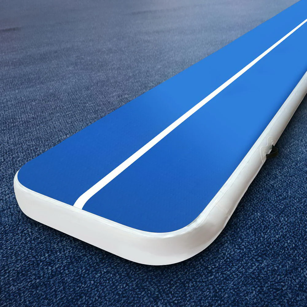 Everfit 5M Air Track Gymnastics Tumbling Exercise Cheerleading Mat Inflatable (Blue) - Image 2