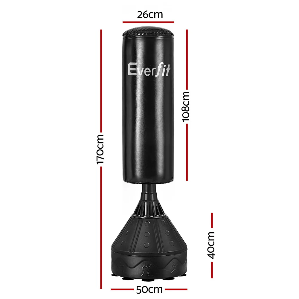 Everfit Boxing Punching Bag Stand 170CM Home Gym Training Equipment - Image 2