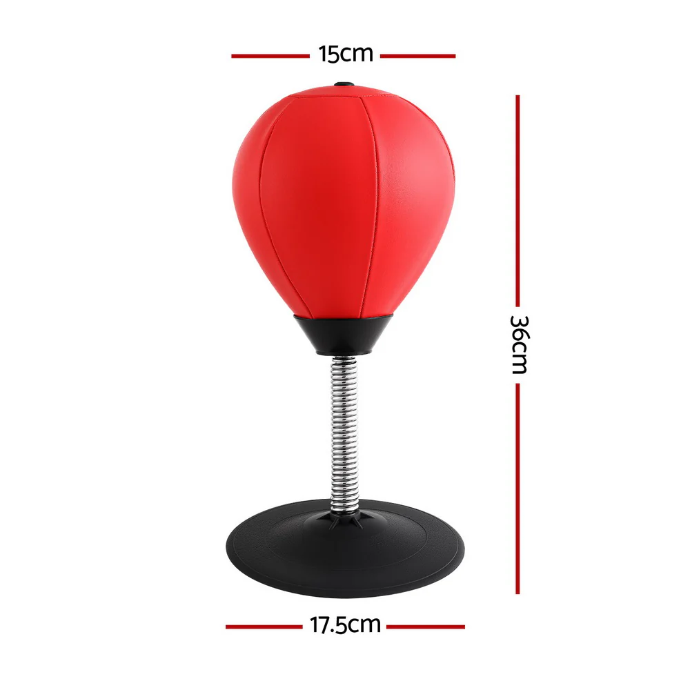 Everfit Desktop Punching Boxing Bag Stand Set with Pump Swivel Speed Balls - Image 3