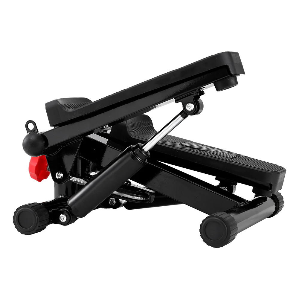 Everfit Mini Stepper with Resistance Rope Aerobic for Exercise Compact Home Workout (Black) - Image 3