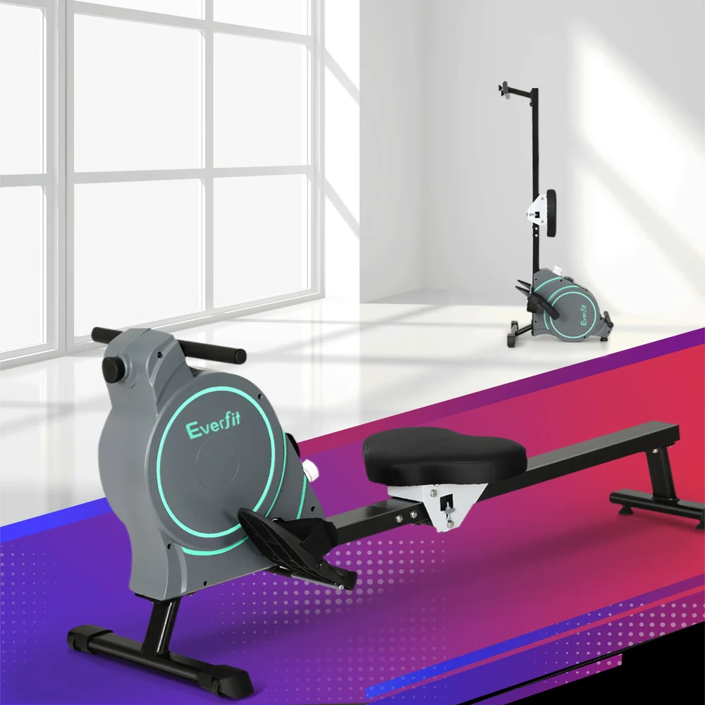 Everfit Rowing Machine 16 Levels Magnetic Rower Gym Home Cardio with APP - Image 2