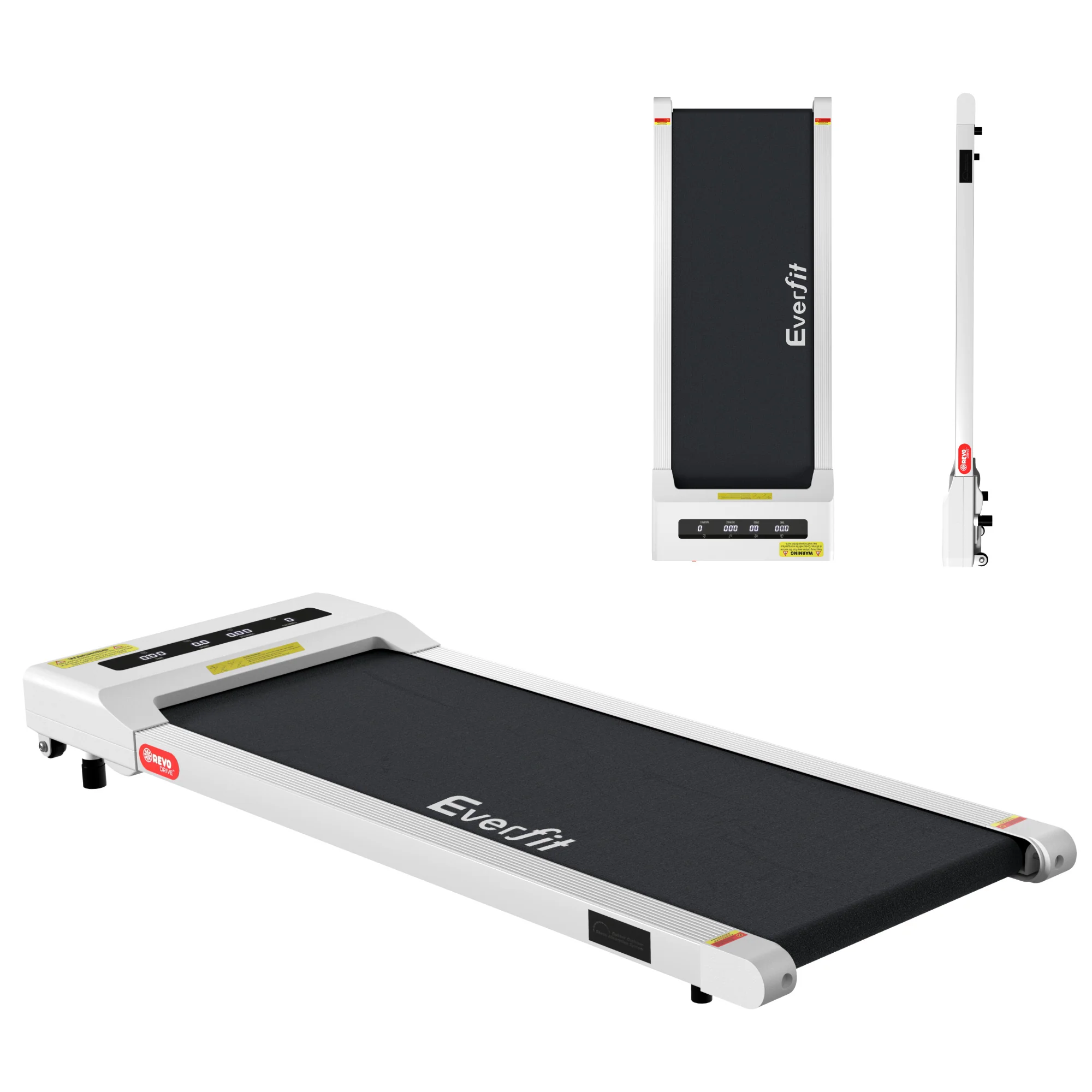 Everfit Treadmill Electric Walking Pad Under Desk Home Gym Fitness 360mm (White)