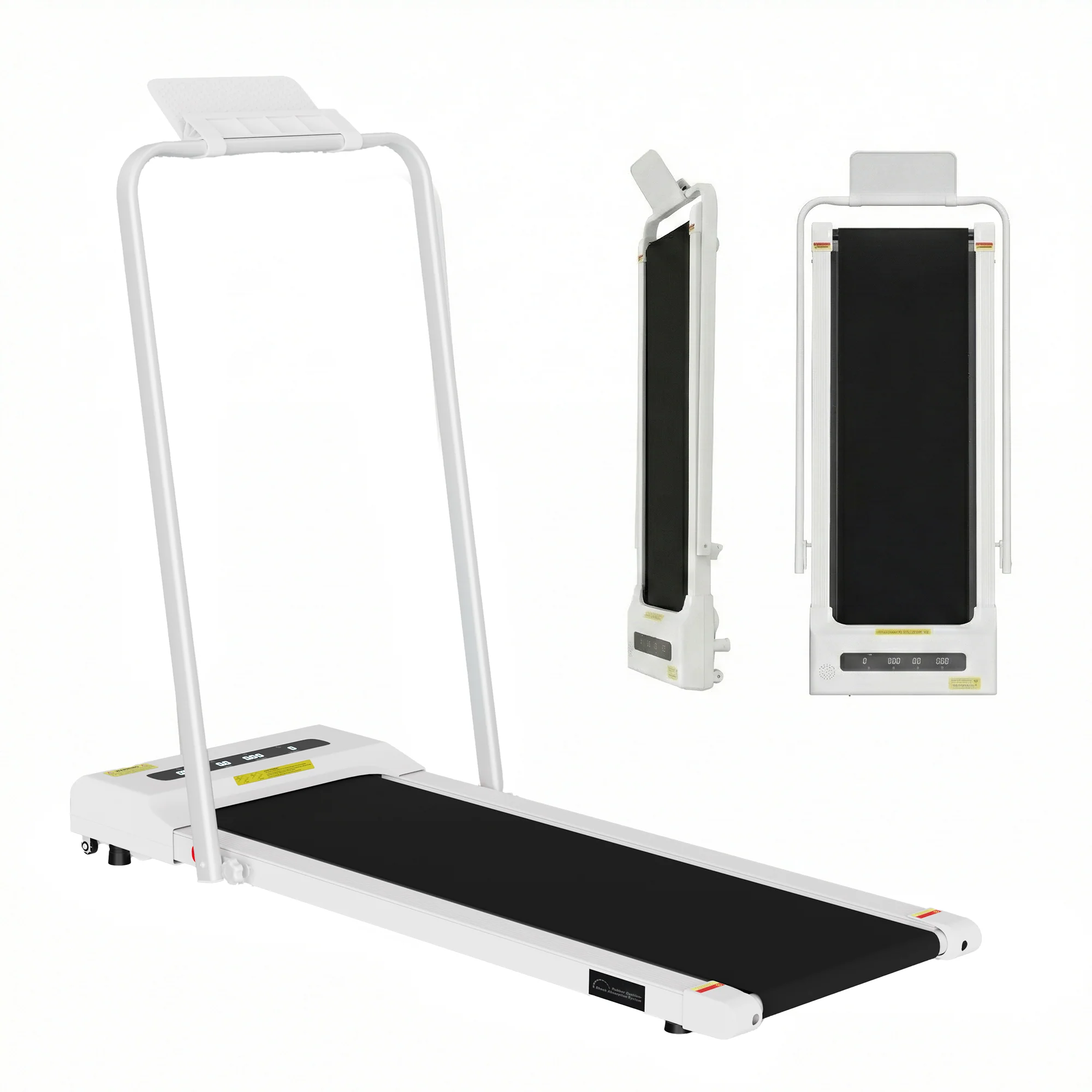 Everfit Treadmill Electric Walking Pad Under Desk Home Gym Fitness 380mm (White) - Image 4