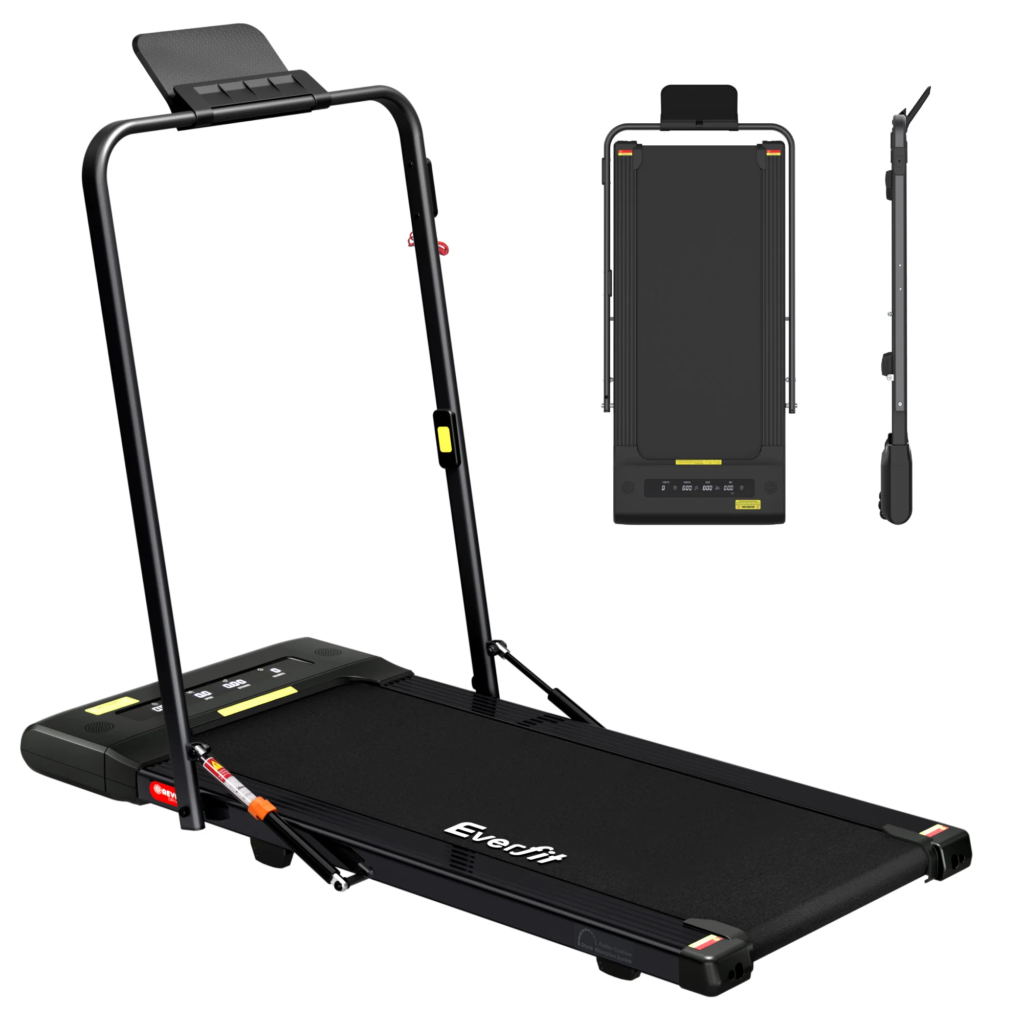 Everfit Treadmill Electric Walking Pad Under Desk Home Gym Fitness 400mm (Black)