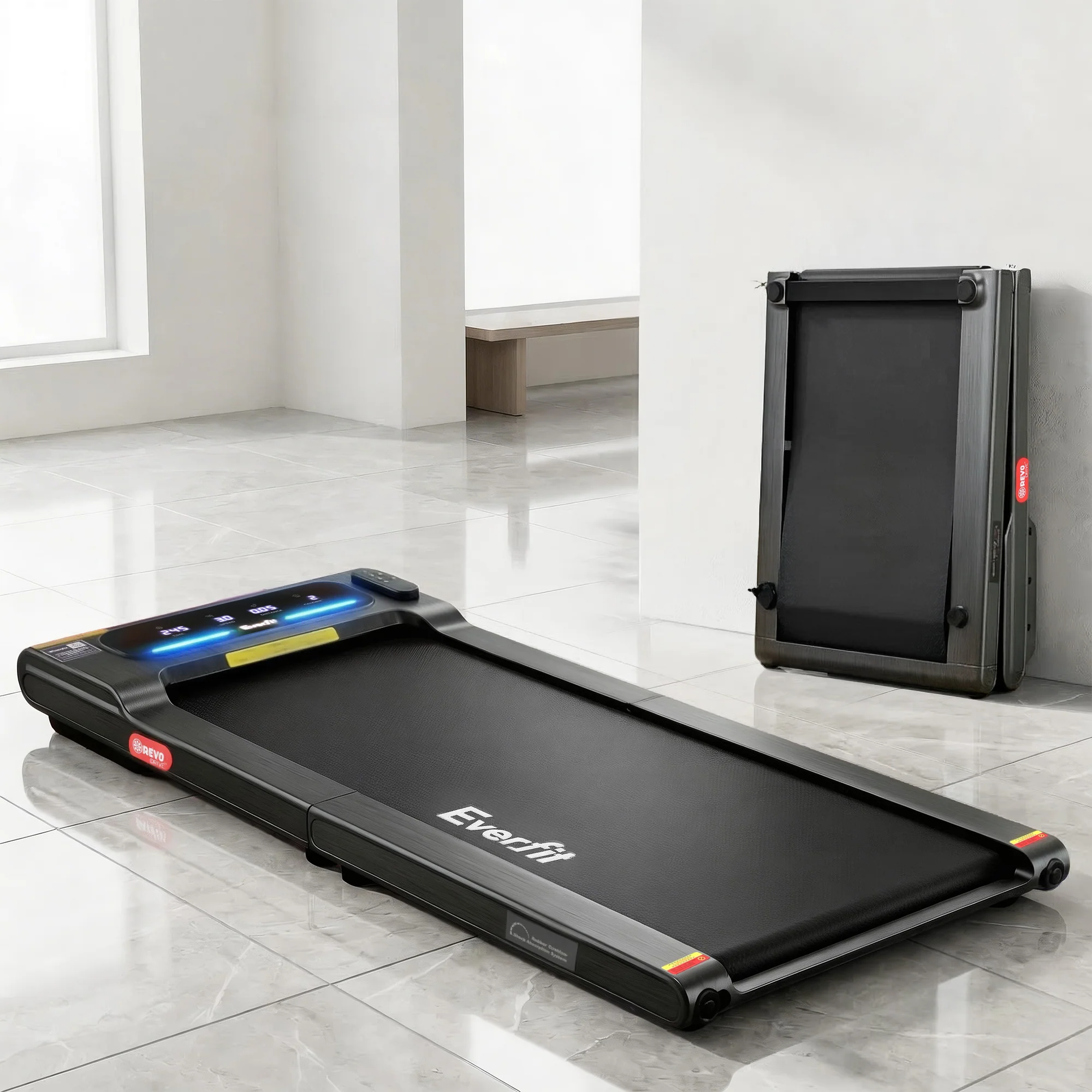 Everfit Walking Pad Treadmill 2 in 1 Foldable Under Desk for Home Gym With 38cm Belt With APP - Image 2