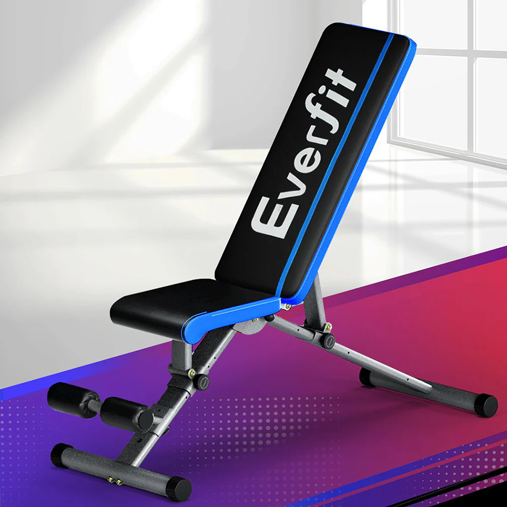 Everfit Weight Bench Adjustable FID Bench Press Home Gym 330kg Capacity - Image 2