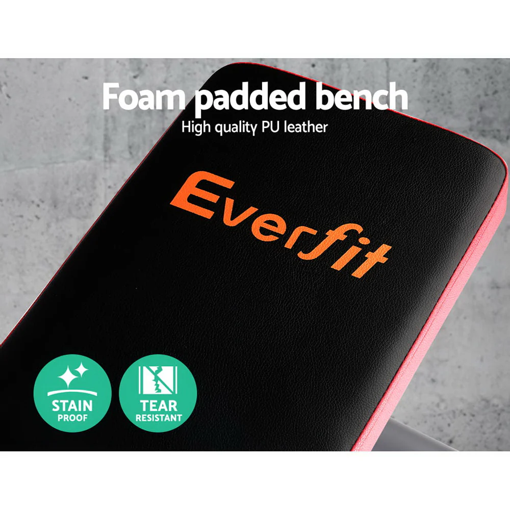 Everfit Weight Bench Squat Rack Bench Press Home Gym Equipment 200kg - Image 5