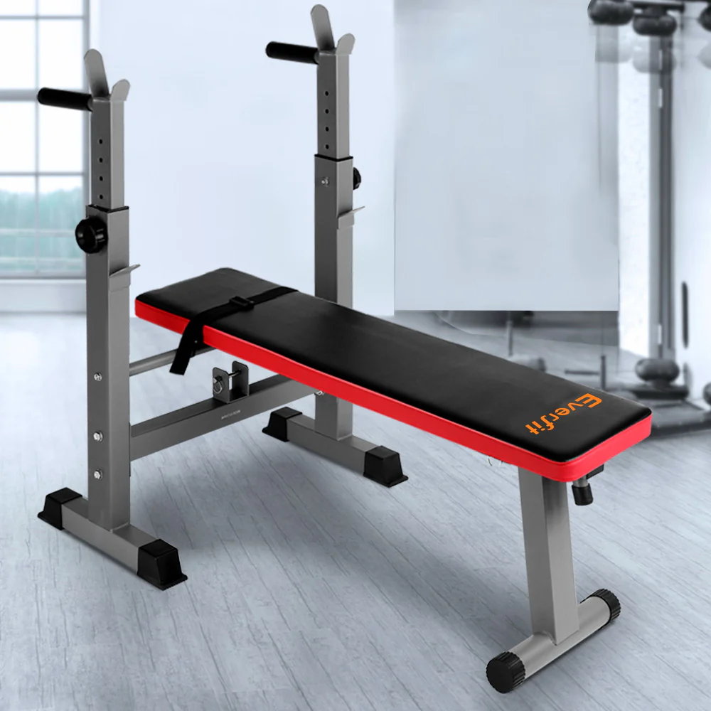 Everfit Weight Bench Squat Rack Bench Press Home Gym Equipment 200kg - Image 8