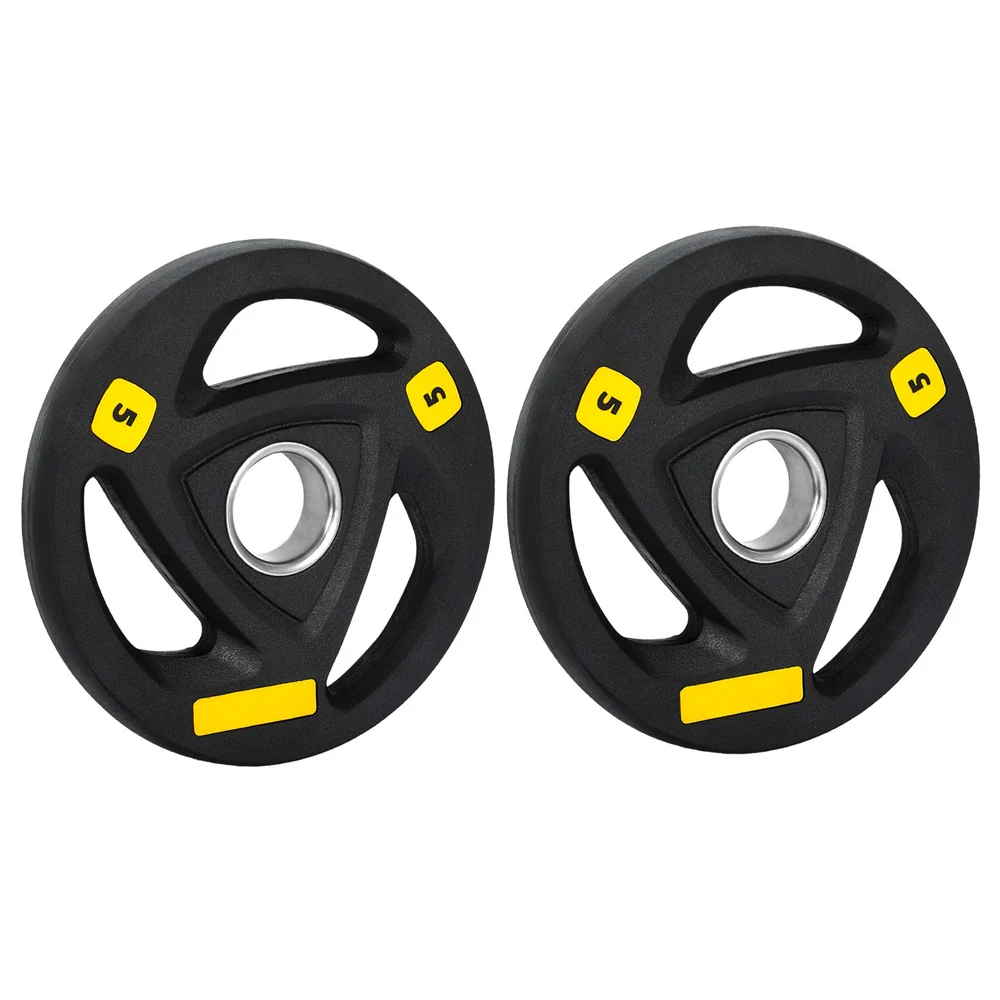 Everfit Weight Plates Olympic 5kgx2 Dumbbells Barbells Plate Weight Lifting Home - Image 4