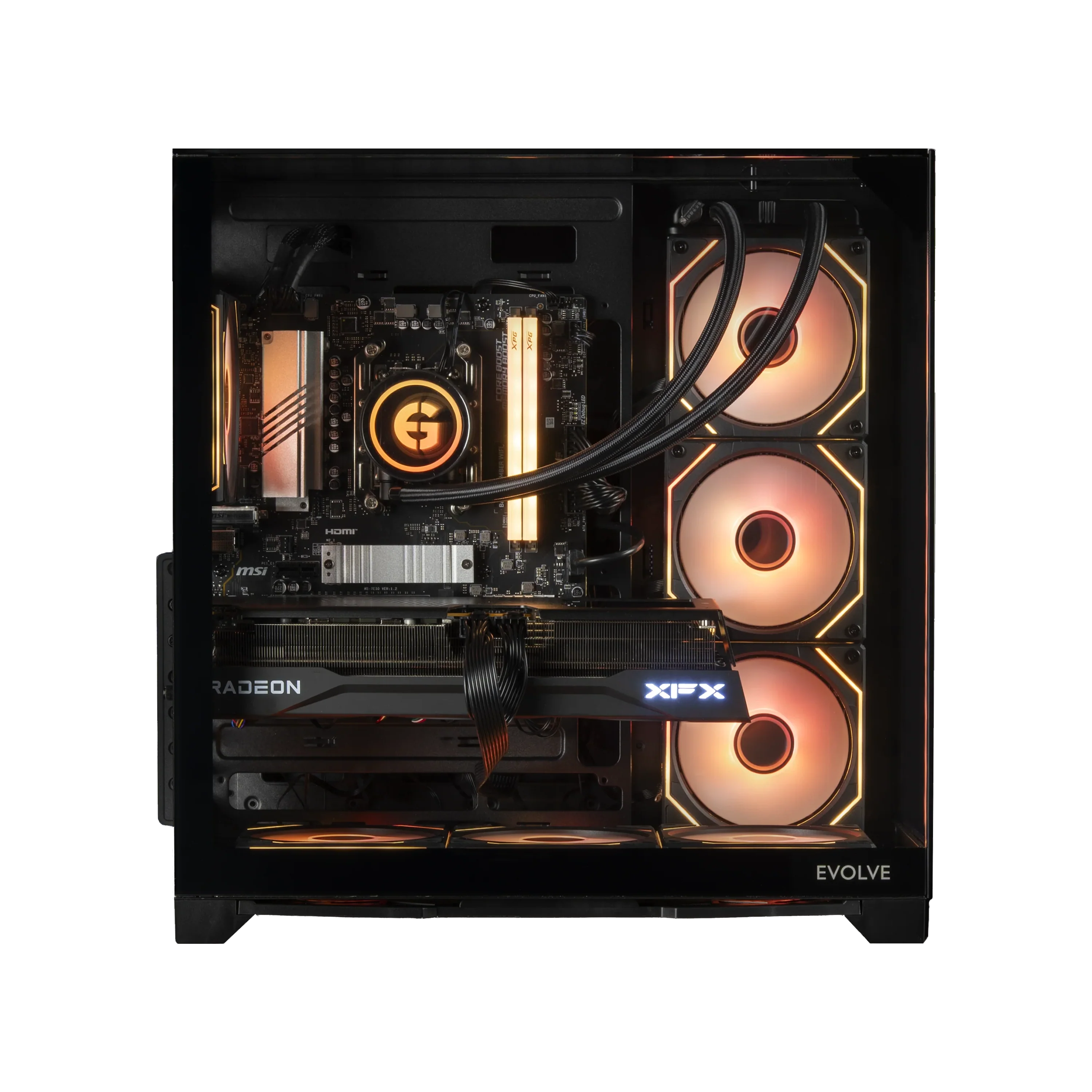 Evolve Gaming | INFERNO | Ryzen 7 7800X3D | RX 9070 16GB | Premium Desktop Gaming PC