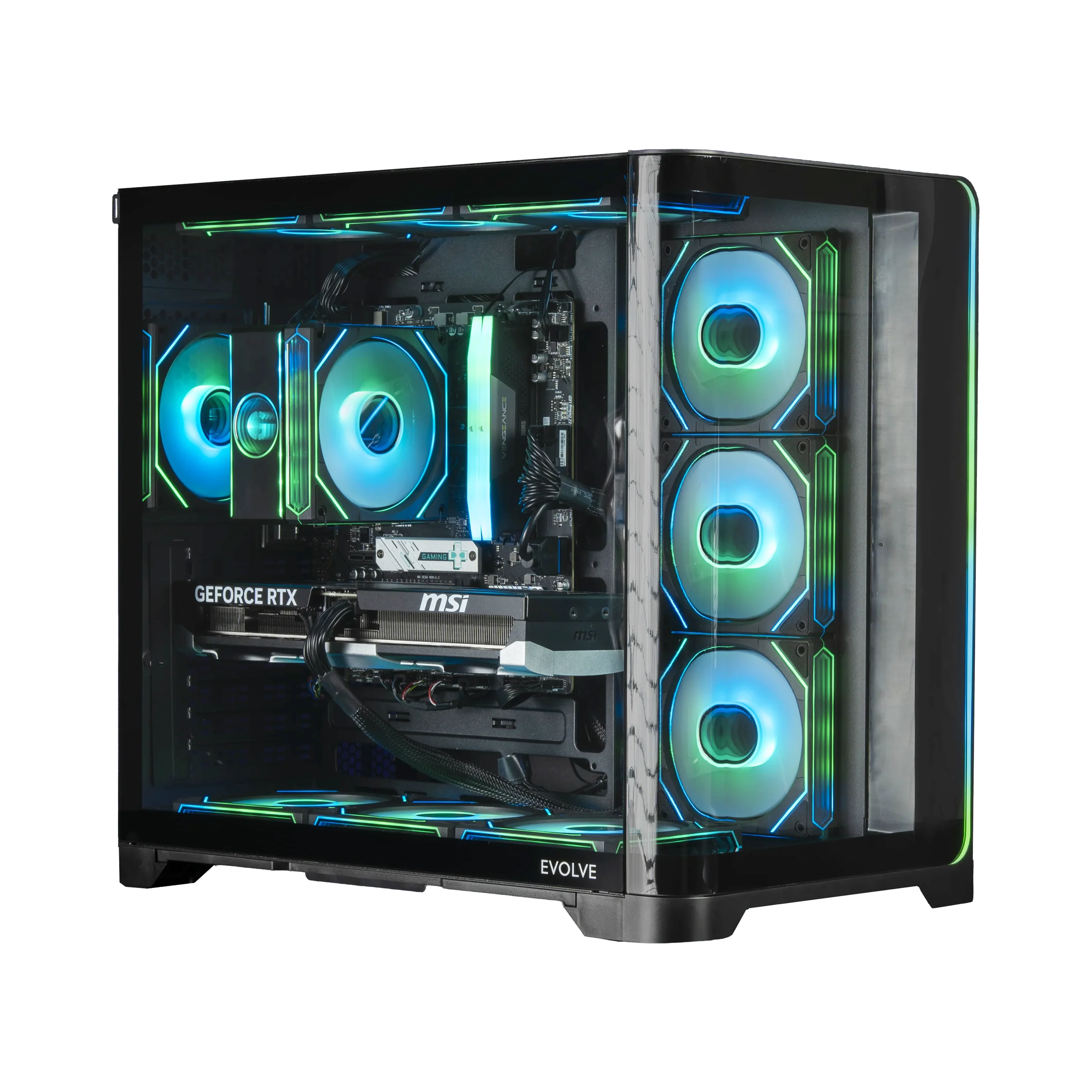 Evolve Gaming | KRONOS | Ryzen 7800X3D | RTX 5080 16GB | Premium Desktop Gaming PC