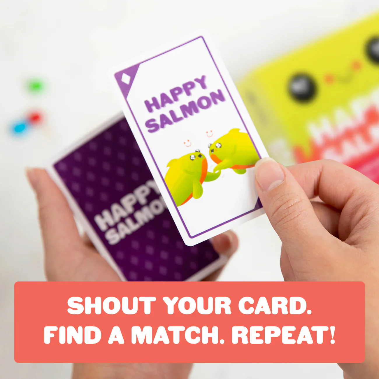 Exploding Kittens Happy Salmon Small Box Game - Image 4