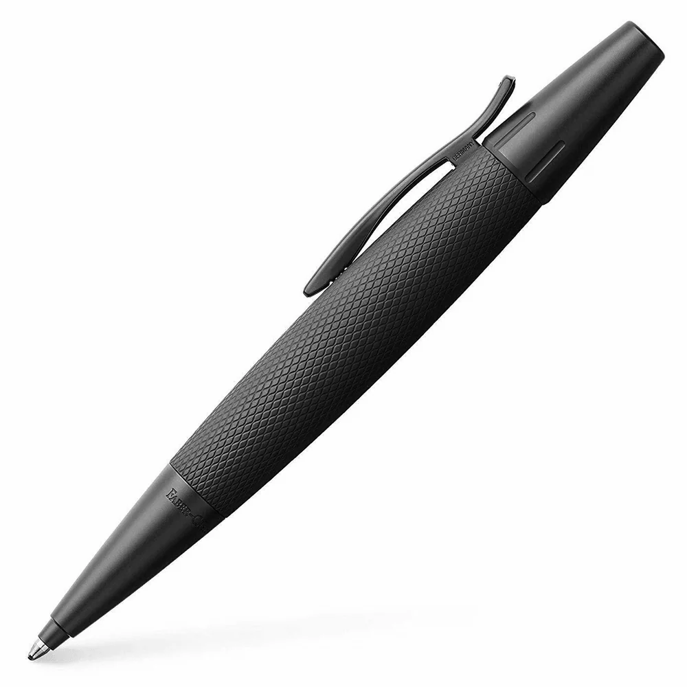 Faber-Castell E-Motion Ballpoint Pen Premium (Pure Black) - Image 4