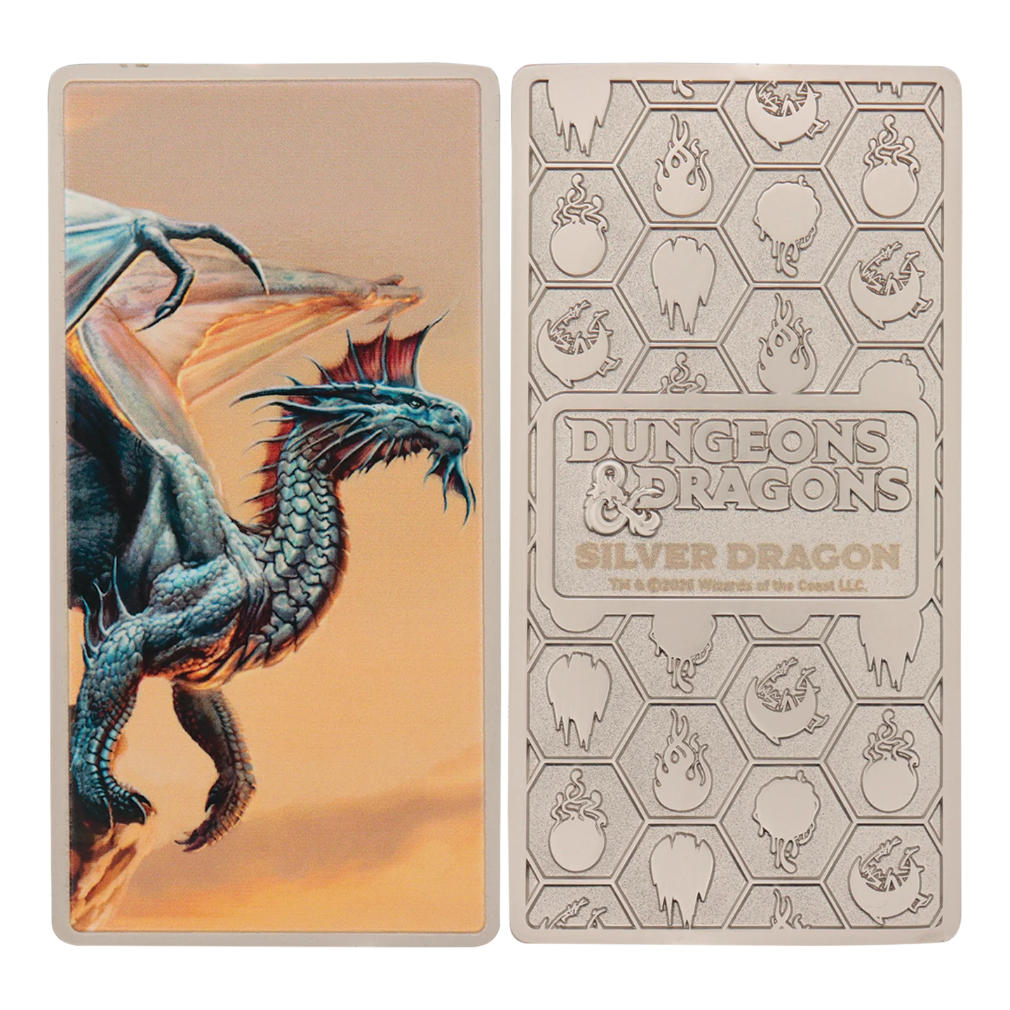 Fanattik Limited Edition Dungeons & Dragons - Metallic Dragons 5 Piece Ingot Set - Image 6