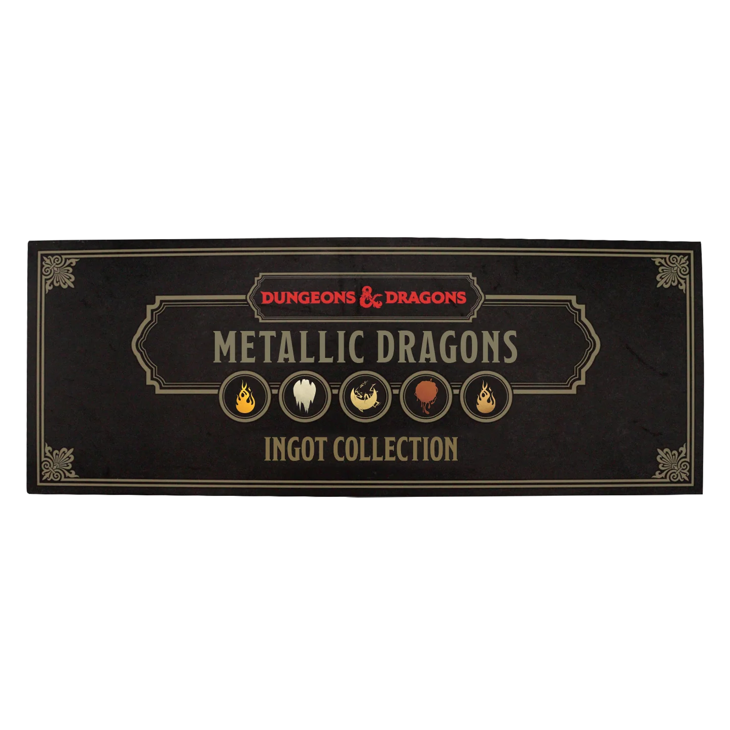 Fanattik Limited Edition Dungeons & Dragons - Metallic Dragons 5 Piece Ingot Set - Image 9