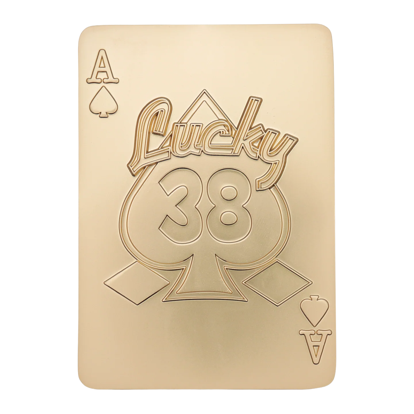 Fanattik Limited Edition Fallout : New Vegas - Lucky 38 Imitation Gold Casino Set - Image 3