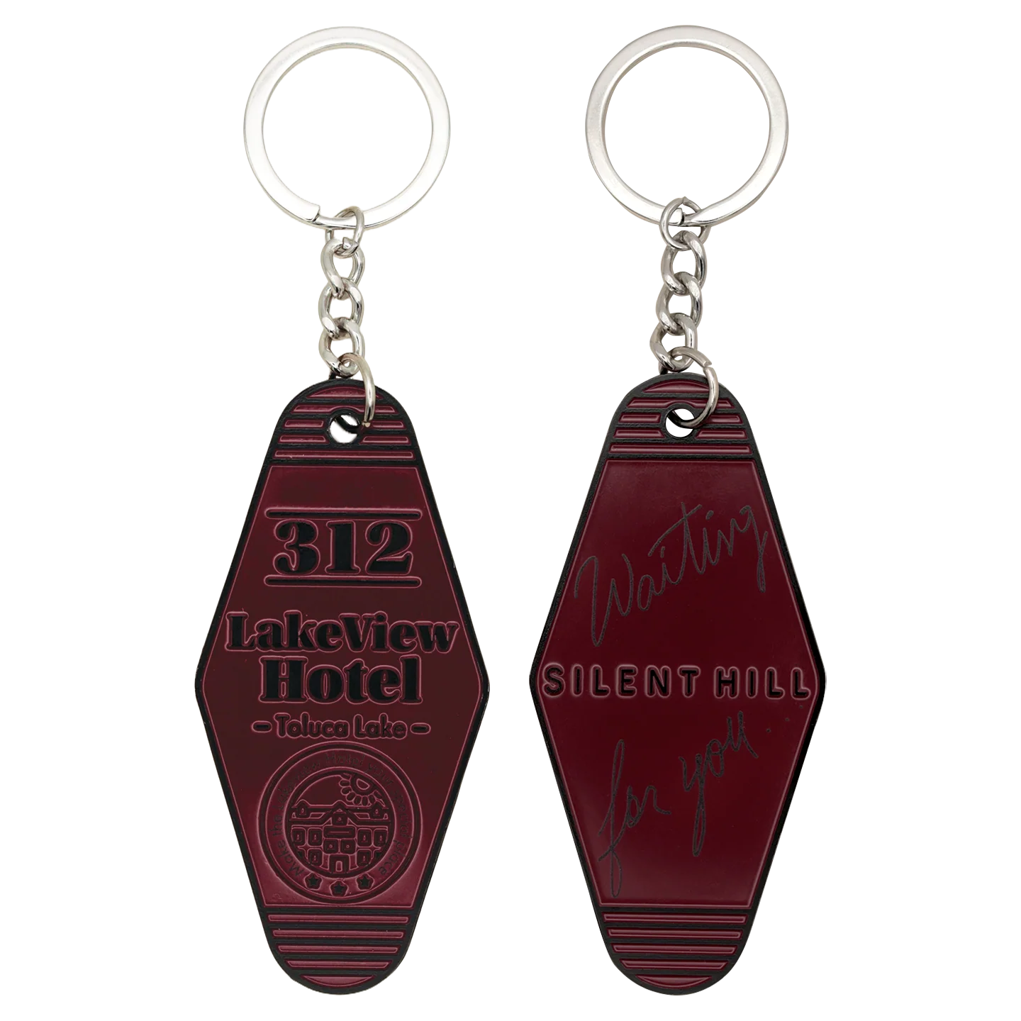 Fanattik Limited Edition Silent Hill 2 -  Hotel Keychain - Red Edition - Image 2