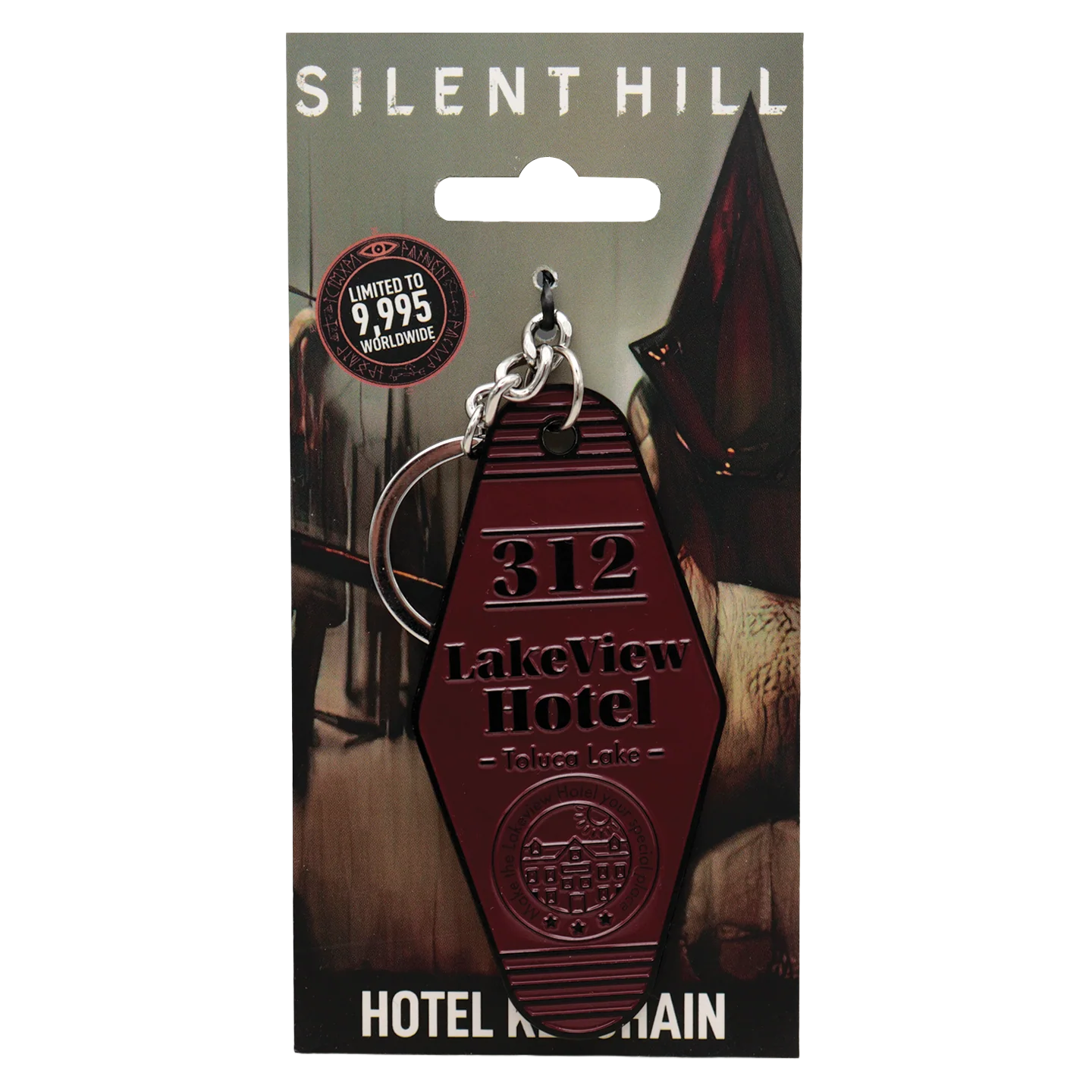 Fanattik Limited Edition Silent Hill 2 -  Hotel Keychain - Red Edition - Image 3