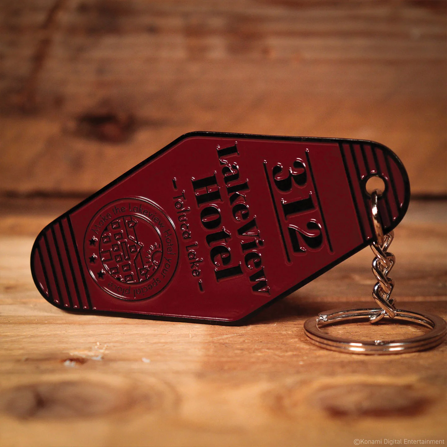 Fanattik Limited Edition Silent Hill 2 -  Hotel Keychain - Red Edition - Image 5