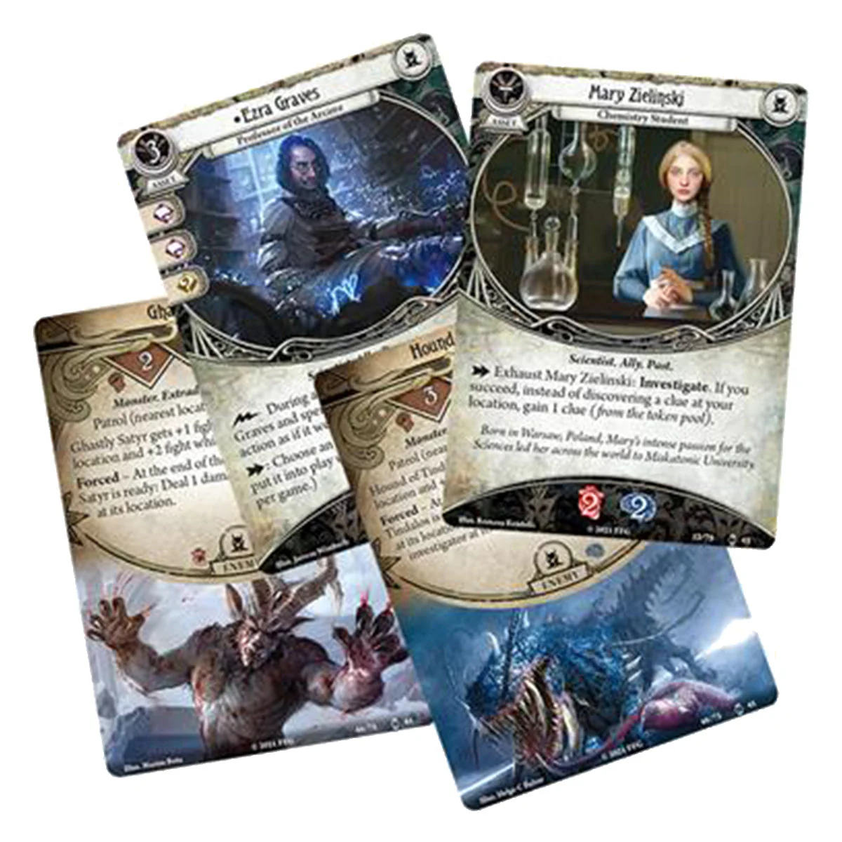 Fantasy Flight Games Arkham Horror LCG Machinations Through Time Scenario Pack - Image 3