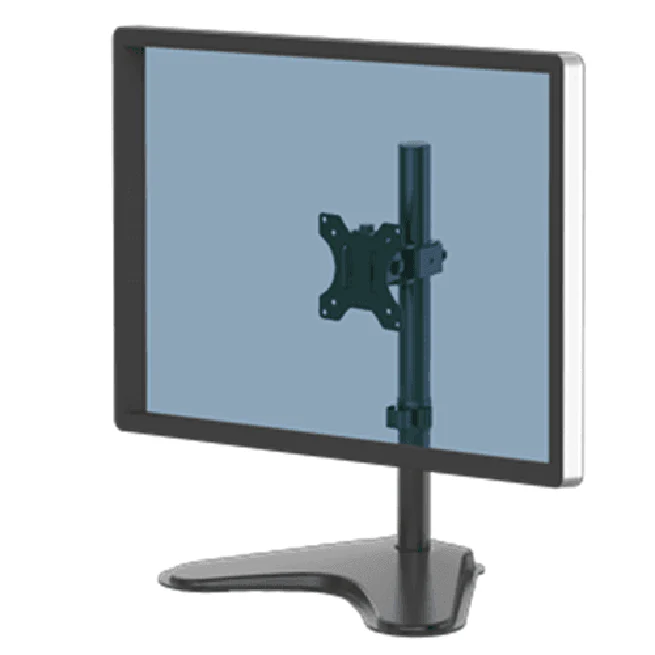 Fellowes Professional Series Freestanding Single Monitor Arm (Black)