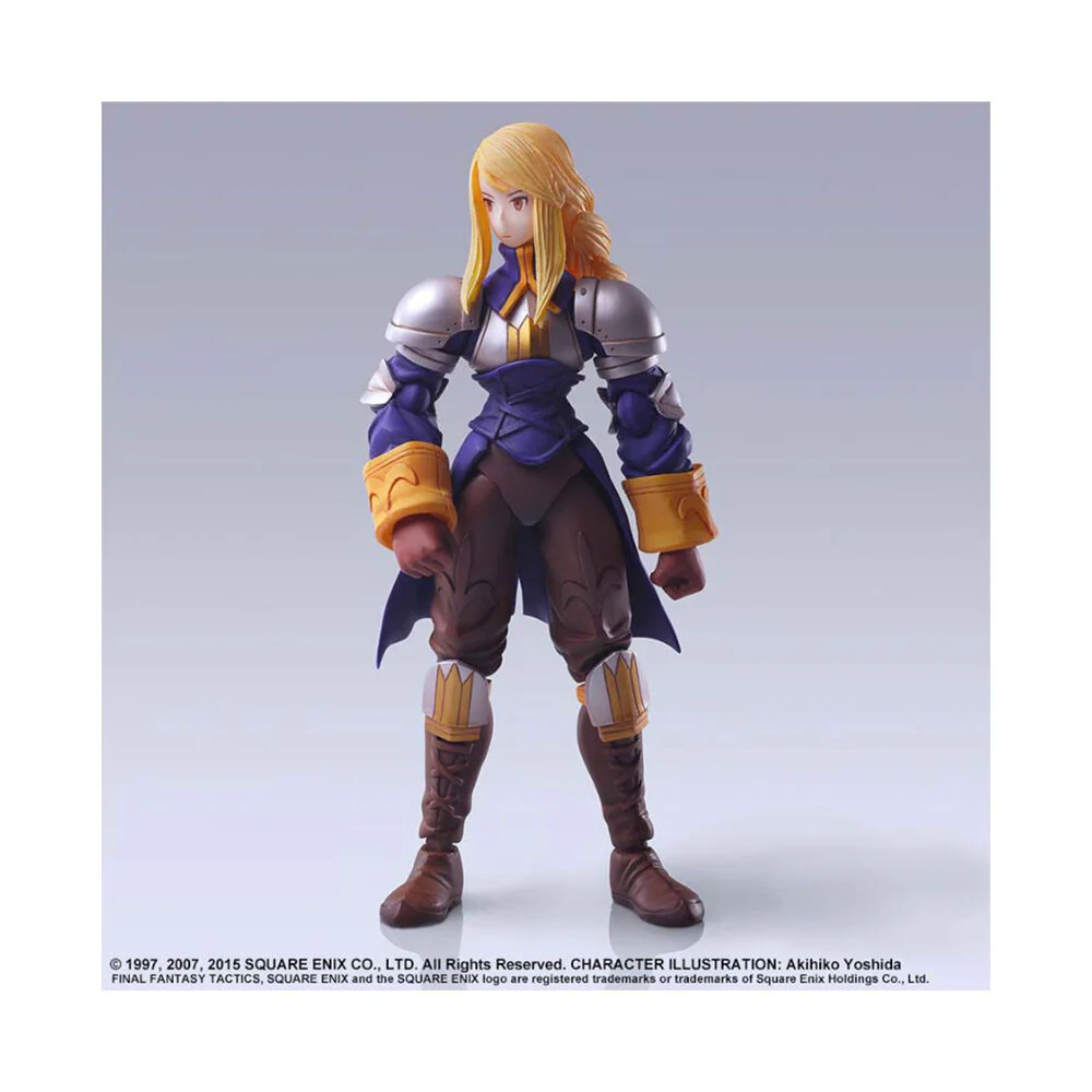 Final Fantasy Tactics Agrias Oaks Bring Arts Action Figure 6in - Image 2