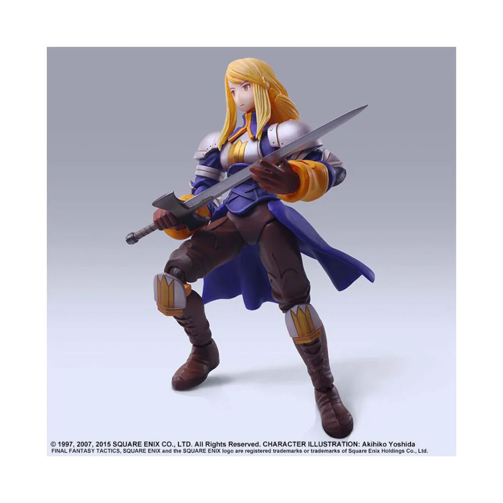 Final Fantasy Tactics Agrias Oaks Bring Arts Action Figure 6in - Image 3