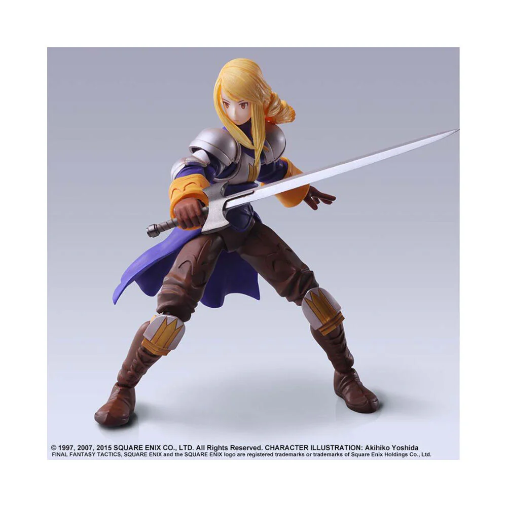 Final Fantasy Tactics Agrias Oaks Bring Arts Action Figure 6in - Image 5