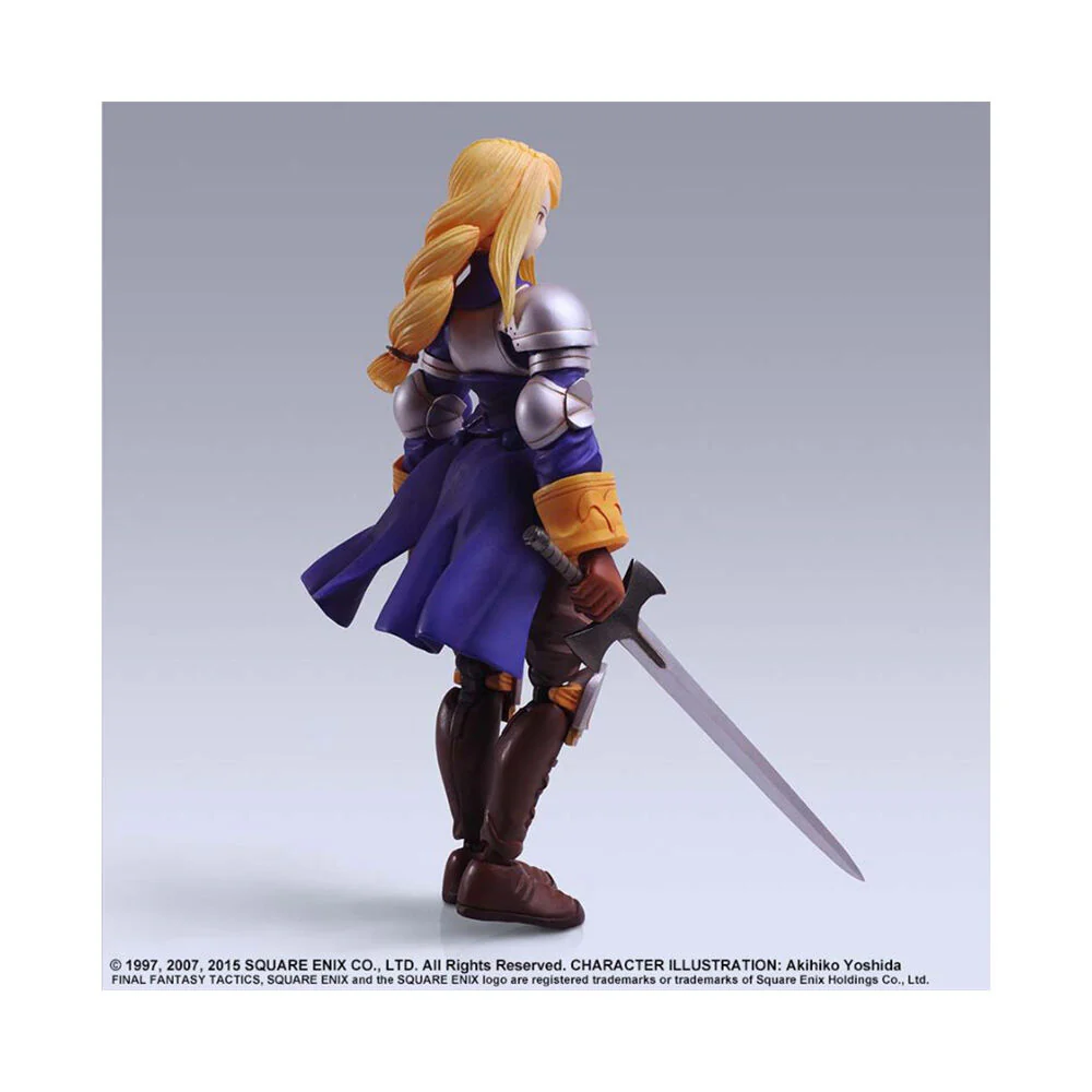 Final Fantasy Tactics Agrias Oaks Bring Arts Action Figure 6in - Image 7