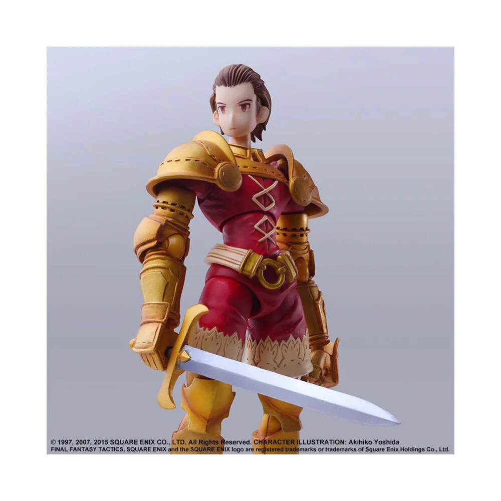 Final Fantasy Tactics Delita Keiral Bring Arts Action Figure 6in - Image 7