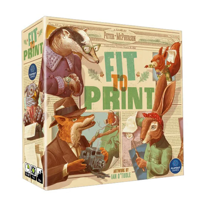 Flatout Games Kickstarter Fit to Print